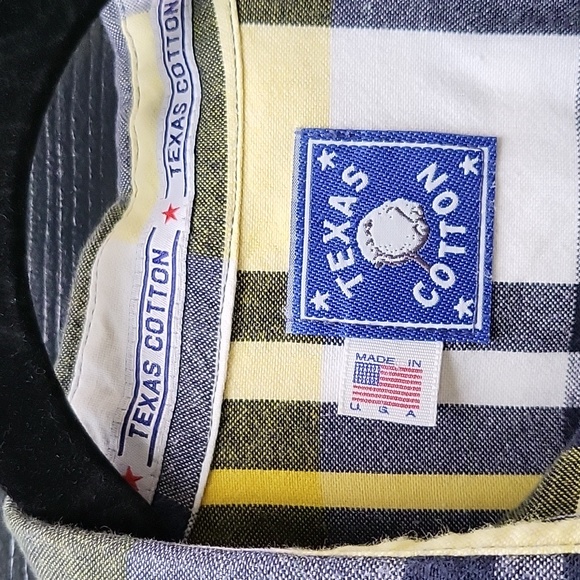 The Texas Cotton Brand size XL flannel - Picture 3 of 4